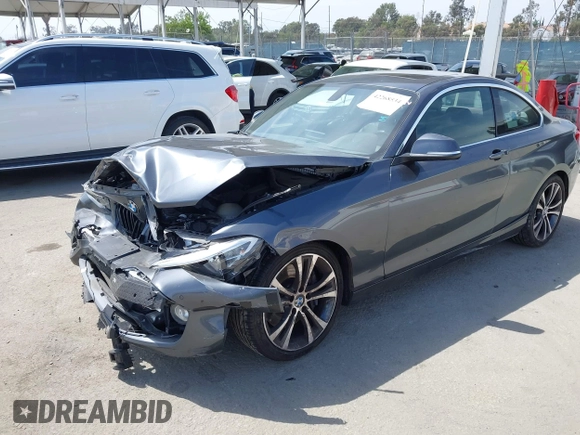 2016 BMW 2 Series 228i with VIN WBA1F9C57GV544455, listed as a IAAI auction lot 42268534 with 96,942 mi miles and . Bid and sale history available at DreamBid. Image 17.