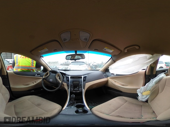 2013 Hyundai Sonata GLS with VIN 5NPEB4AC8DH704973, listed as a IAAI auction lot 41161470 with 127,902 mi miles and . Bid and sale history available at DreamBid. Image 19.