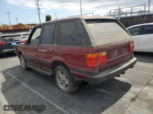 1996 Land Rover Range Rover z VIN SALPV144XTA333588, wystawiony jako Copart lot #65445765 z przebiegiem Nie podano mil oraz Czysty tytuł • Clean title. Historia ofert i sprzedaży dostępna na DreamBid. Obrazek 2.