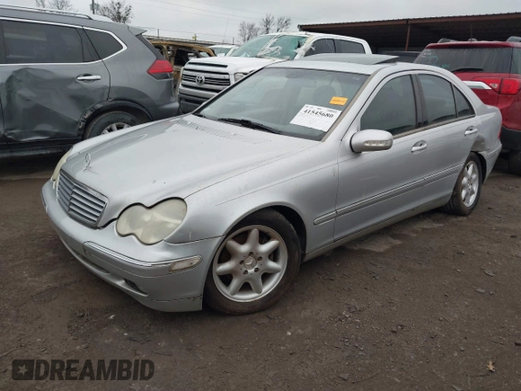 2002 Mercedes-Benz C 230/260/280/320 with VIN WDBRF61J42F252428, listed as a IAAI auction lot 41545680 with Not provided miles and . Bid and sale history available at DreamBid. Image 17.