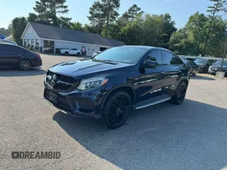 2019 Mercedes-Benz GLE 43 AMG z VIN 4JGED6EB4KA134851, wystawiony jako Copart lot #67150735 z przebiegiem 135 590 mil mil oraz Czysty tytuł • Clean title. Historia ofert i sprzedaży dostępna na DreamBid. Obrazek 1.