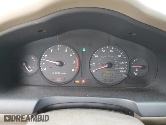 2001 Hyundai Santa Fe GLS with VIN KM8SC83D61U039954, listed as a Copart auction lot 86175224 with 378,265 mi miles and Salvage Title. Bid and sale history available at carsss.com. Image 9.