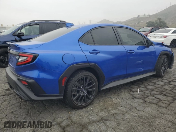 2024 Subaru WRX Premium with VIN JF1VBAH66R9806809, listed as a Copart auction lot 54609485 with 12,610 mi miles and Salvage title. Bid and sale history available at DreamBid. Image 3.