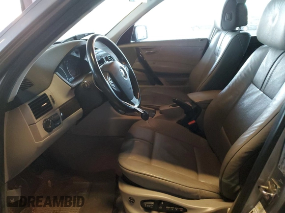 2008 BMW X3 3.0si with VIN WBXPC93498WJ07651, listed as a Copart auction lot 41523435 with 169,001 mi miles and Clean Title. Bid and sale history available at carsss.com. Image 7.
