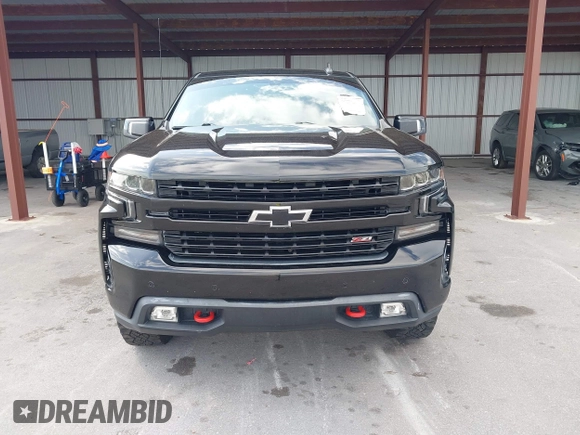 2021 Chevrolet Silverado 1500 LT Trail Boss with VIN 1GCPYFED2MZ127842, listed as a IAAI auction lot 41600761 with 70,630 mi miles and . Bid and sale history available at DreamBid. Image 12.