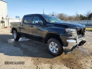 2021 Chevrolet Silverado 1500 LT with VIN 1GCPYDEK6MZ267119, listed as a Copart auction lot 87022124 with 35,054 mi miles and Salvage Title. Bid and sale history available at carsss.com. Image 4.