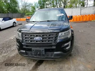 2017 Ford Explorer Sport with VIN 1FM5K8GT6HGE12579, listed as a Copart auction lot 54395055 with 59,955 mi miles and Salvage Title. Bid and sale history available at carsss.com. Image 14.