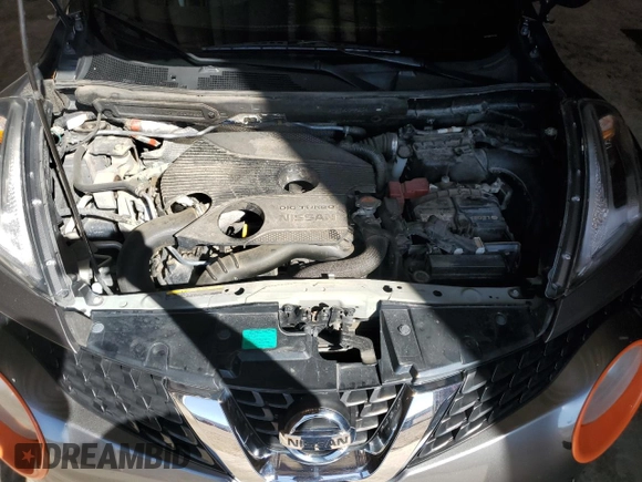 2015 Nissan Juke S with VIN JN8AF5MV8FT551634, listed as a Copart auction lot 48998085 with 64,437 mi miles and Salvage Title. Bid and sale history available at DreamBid. Image 11.