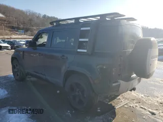 2022 Land Rover Defender S with VIN SALEJ7RX9N2079507, listed as a Copart auction lot 88658025 with 26,381 mi miles and Salvage title. Bid and sale history available at DreamBid. Image 2.