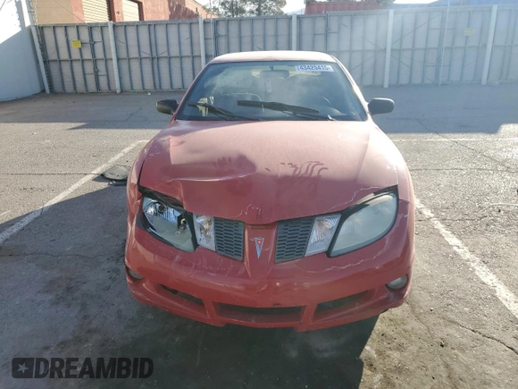 2004 Pontiac Sunfire z VIN 1G2JB12F347288717, wystawiony jako Copart lot #43425415 z przebiegiem 134 789 mil mil oraz Szkoda całkowita • Salvage title. Historia ofert i sprzedaży dostępna na DreamBid. Obrazek 5.