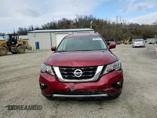 2019 Nissan Pathfinder SL with VIN 5N1DR2MM4KC615325, listed as a Copart auction lot 50473765 with 81,361 mi miles and Salvage Title. Bid and sale history available at carsss.com. Image 12.