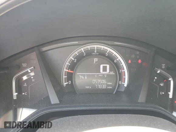 2018 Honda CR-V LX with VIN 2HKRW5H37JH425396, listed as a Copart auction lot 52912385 with 53,506 mi miles and Salvage Title. Bid and sale history available at carsss.com. Image 9.