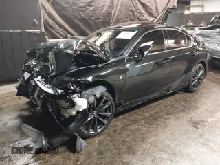 2024 Lexus IS 350 F Sport with VIN JTHGZ1E23R5036655, listed as a IAAI auction lot 40898566 with 2,724 mi miles and . Bid and sale history available at DreamBid. Image 17.