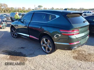 2021 Genesis GV80 with VIN KMUHCESC7MU072310, listed as a IAAI auction lot 41213884 with 18,480 mi miles and . Bid and sale history available at DreamBid. Image 3.