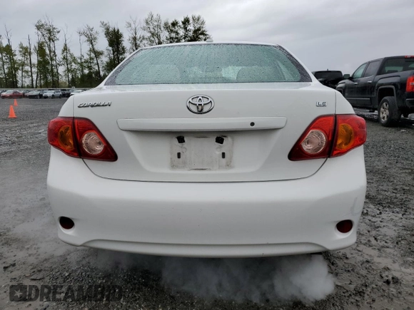 2010 Toyota Corolla with VIN 1NXBU4EE6AZ232052, listed as a Copart auction lot 54074815 with 200,812 mi miles and Clean Title. Bid and sale history available at carsss.com. Image 6.
