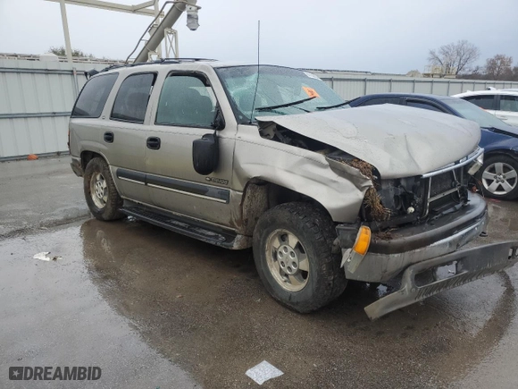 2002 Chevrolet Tahoe LS with VIN 1GNEK13V42R133363, listed as a Copart auction lot 81156634 with 0 mi miles and Non Repairable. Bid and sale history available at carsss.com. Image 4.