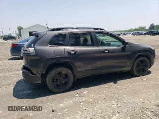 2018 Jeep Cherokee Latitude with VIN 1C4PJLCB0JD542364, listed as a Copart auction lot 59281985 with 129,154 mi miles and Salvage title. Bid and sale history available at DreamBid. Image 3.