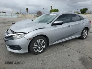 2018 Honda Civic LX with VIN 2HGFC2F56JH586783, listed as a Copart auction lot 48213265 with 103,574 mi miles and Salvage Title. Bid and sale history available at DreamBid. Image 1.