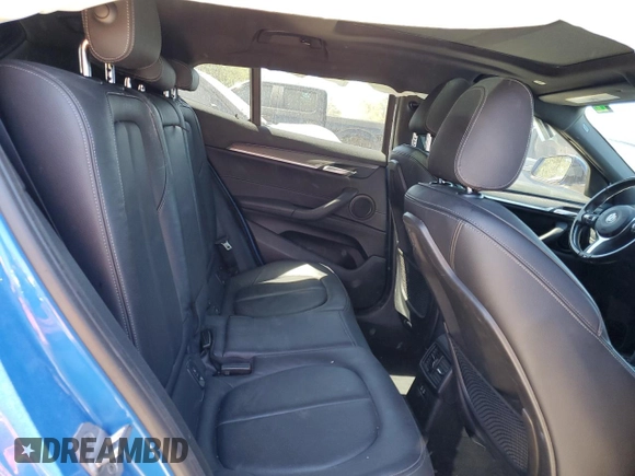 2018 BMW X2 xDrive28i with VIN WBXYJ5C38JEF78411, listed as a Copart auction lot 50469495 with 75,534 mi miles and Salvage Title. Bid and sale history available at carsss.com. Image 10.