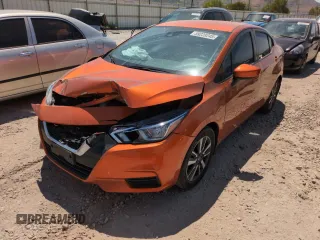 2022 Nissan Versa SV z VIN 3N1CN8EV5NL864783, wystawiony jako Copart lot #59239245 z przebiegiem 39 120 mil mil oraz Szkoda całkowita • Salvage title. Historia ofert i sprzedaży dostępna na DreamBid. Obrazek 1.