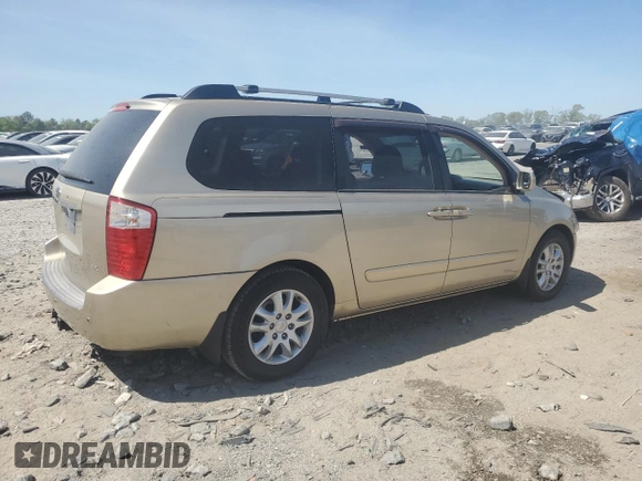 2007 Kia Sedona EX with VIN KNDMB233376157820, listed as a Copart auction lot 54328985 with Not Provided miles and Salvage Title. Bid and sale history available at DreamBid. Image 3.