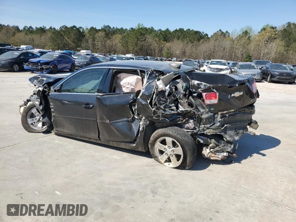 2015 Chevrolet Malibu LS with VIN 1G11B5SL7FF277343, listed as a Copart auction lot 50810405 with 192,075 mi miles and Salvage Title. Bid and sale history available at DreamBid. Image 2.