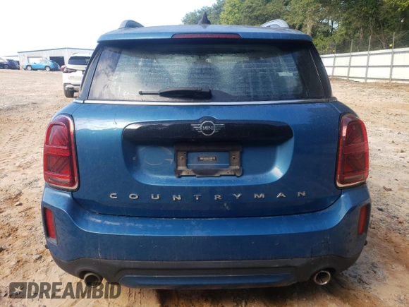 2022 MINI Countryman Cooper S with VIN WMZ83BR0XN3N36968, listed as a Copart auction lot 74230314 with Not provided miles and Salvage title. Bid and sale history available at DreamBid. Image 6.