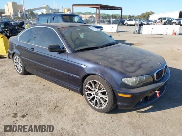 2004 BMW 3 Series 325Ci z VIN WBABV13484JT22039, wystawiony jako IAAI lot #41778759 z przebiegiem 248 481 mil mil oraz . Historia ofert i sprzedaży dostępna na DreamBid. Obrazek 1.