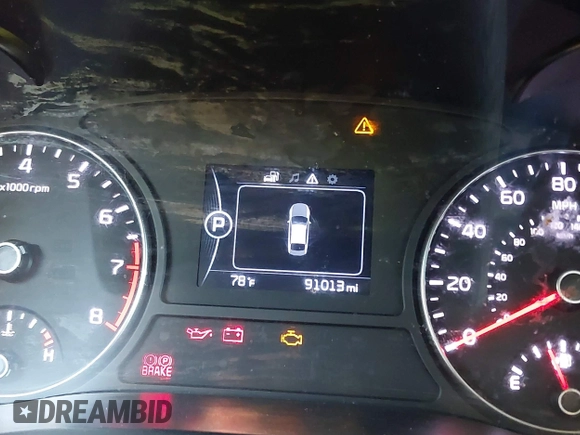 2018 Kia Optima LX with VIN 5XXGT4L32JG256921, listed as a IAAI auction lot 41389850 with 91,013 mi miles and . Bid and sale history available at DreamBid. Image 7.