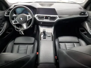 2020 BMW 3 Series M340i with VIN WBA5U7C04LFH57287, listed as a Copart auction lot 50228085 with 39,469 mi miles and Salvage Title. Bid and sale history available at carsss.com. Image 8.