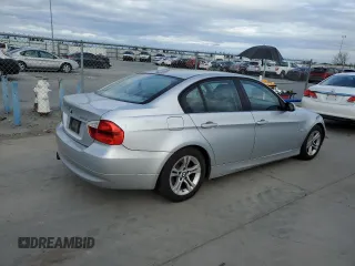 2008 BMW 3 Series 328i with VIN WBAVA37538NL48246, listed as a Copart auction lot 48487765 with 206,920 mi miles and Clean Title. Bid and sale history available at carsss.com. Image 3.