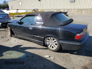 1998 BMW 3 Series 323ic with VIN WBABJ7321WEA16652, listed as a Copart auction lot 52696515 with 0 mi miles and Non Repairable. Bid and sale history available at carsss.com. Image 2.