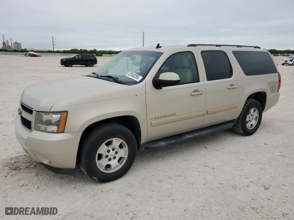 2008 Chevrolet Suburban LT w/3LT with VIN 3GNFC16098G143610, listed as a Copart auction lot 52948285 with 246,589 mi miles and Salvage Title. Bid and sale history available at carsss.com. Image 1.