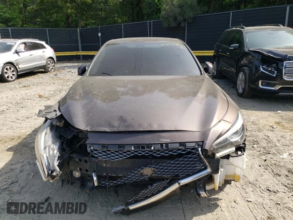 2017 Infiniti Q50 3.0t Premium with VIN JN1EV7AP6HM737836, listed as a Copart auction lot 52141883 with 123,927 mi miles and Clean Title. Bid and sale history available at carsss.com. Image 5.