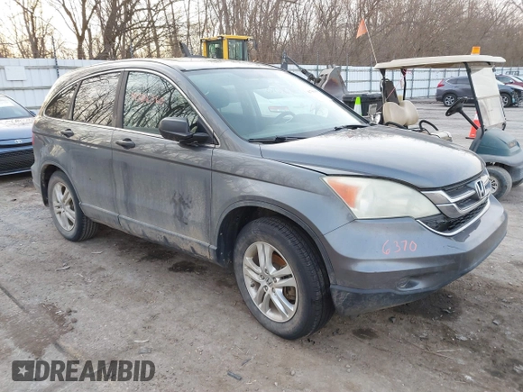 2010 Honda CR-V EX with VIN 5J6RE4H57AL057984, listed as a IAAI auction lot 41786360 with 266,064 mi miles. Bid and sale history available at carsss.com. Image 1.