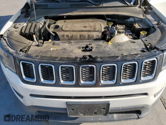 2017 Jeep Compass Sport с VIN 3C4NJCAB0HT661093, выставлен на аукционе Copart как лот 52302685 с пробегом 156 903 миль миль и Списание • Salvage title. История ставок и продаж доступна на DreamBid. Изображение 11.