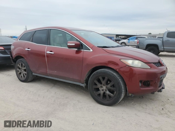 2009 Mazda CX-7 Sport with VIN JM3ER293490228317, listed as a Copart auction lot 46138595 with 202,336 mi miles and Salvage Title. Bid and sale history available at carsss.com. Image 4.