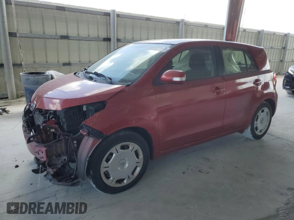 2013 Scion xD with VIN JTKKUPB43D1032536, listed as a Copart auction lot 54572295 with 0 mi miles and Salvage Title. Bid and sale history available at carsss.com. Image 1.