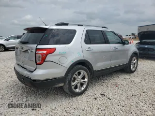 2014 Ford Explorer Limited with VIN 1FM5K7F88EGB64242, listed as a Copart auction lot 54452015 with 154,015 mi miles and Salvage Title. Bid and sale history available at carsss.com. Image 3.