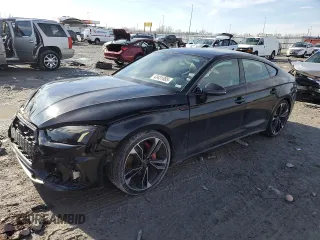 2021 Audi S5 Sportback Premium Plus z VIN WAUC4CF58MA003182, wystawiony jako Copart lot #43431885 z przebiegiem 48 259 mil mil oraz Szkoda całkowita • Salvage title. Historia ofert i sprzedaży dostępna na DreamBid. Obrazek 1.