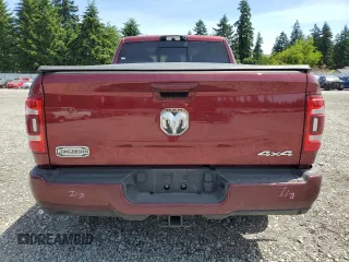 2024 Ram 2500 Longhorn with VIN 3C6UR5PL2RG383945, listed as a Copart auction lot 59219295 with 4,802 mi miles and Salvage title. Bid and sale history available at DreamBid. Image 6.