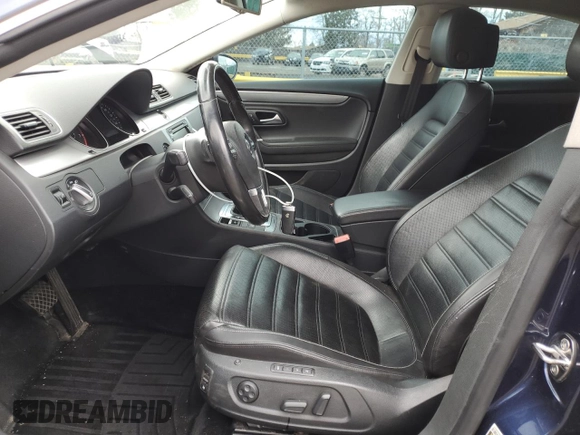 2013 Volkswagen CC VR6 Executive 4Motion with VIN WVWGU7ANXDE507793, listed as a Copart auction lot 49826915 with 105,460 mi miles and Salvage Title. Bid and sale history available at carsss.com. Image 7.