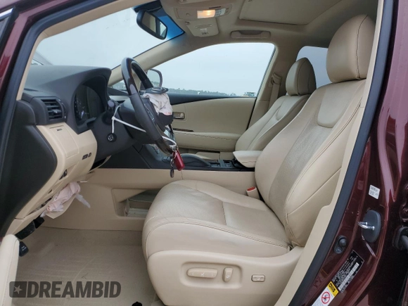 2015 Lexus RX 350 with VIN 2T2ZK1BA7FC179497, listed as a Copart auction lot 45493355 with 45,168 mi miles and Salvage Title. Bid and sale history available at carsss.com. Image 7.