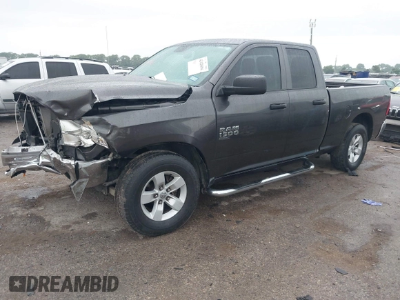 2019 Ram 1500 Tradesman with VIN 1C6RR6FG7KS540500, listed as a IAAI auction lot 42428496 with 36,890 mi miles and . Bid and sale history available at DreamBid. Image 2.