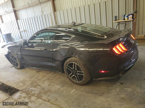 2023 Ford Mustang GT with VIN 1FA6P8CF8P5302630, listed as a Copart auction lot 49452845 with 17,895 mi miles and Salvage Title. Bid and sale history available at carsss.com. Image 2.