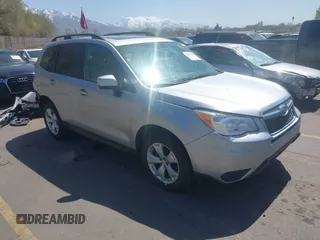 2015 Subaru Forester 2.5i Premium with VIN JF2SJAGC2FH403470, listed as a IAAI auction lot 42010790 with 174,127 mi miles. Bid and sale history available at carsss.com. Image 1.