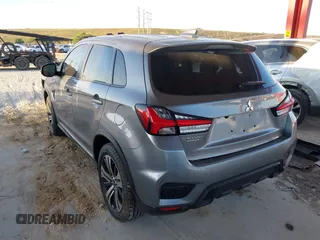 2020 Mitsubishi Outlander Sport ES 2.0 with VIN JA4AR3AU1LU015630, listed as a IAAI auction lot 41753689 with 98,435 mi miles. Bid and sale history available at carsss.com. Image 3.