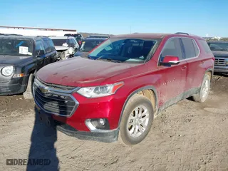 2018 Chevrolet Traverse LT Cloth with VIN 1GNERGKWXJJ269969, listed as a IAAI auction lot 41596532 with 114,038 mi miles. Bid and sale history available at carsss.com. Image 17.