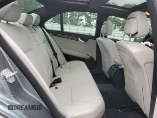 2012 Mercedes-Benz C 300 Sport with VIN WDDGF8BB9CR204182, listed as a Copart auction lot 58328205 with 131,435 mi miles and Salvage title. Bid and sale history available at DreamBid. Image 10.