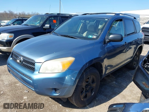2006 Toyota RAV4 with VIN JTMBD33V165038550, listed as a IAAI auction lot 42007098 with 298,317 mi miles. Bid and sale history available at carsss.com. Image 2.